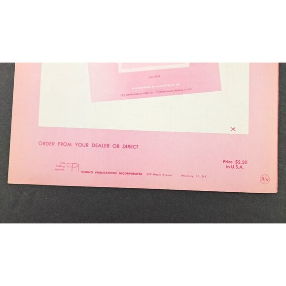 Vintage This Guy's In Love With You Sheet Music Herb Alpert Burt Bacharach 1968 - Picture 5 of 6